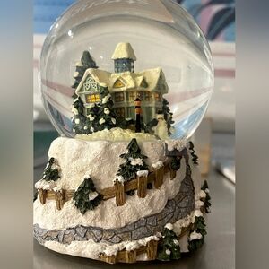 Thomas Kinade Holiday Snow Globe